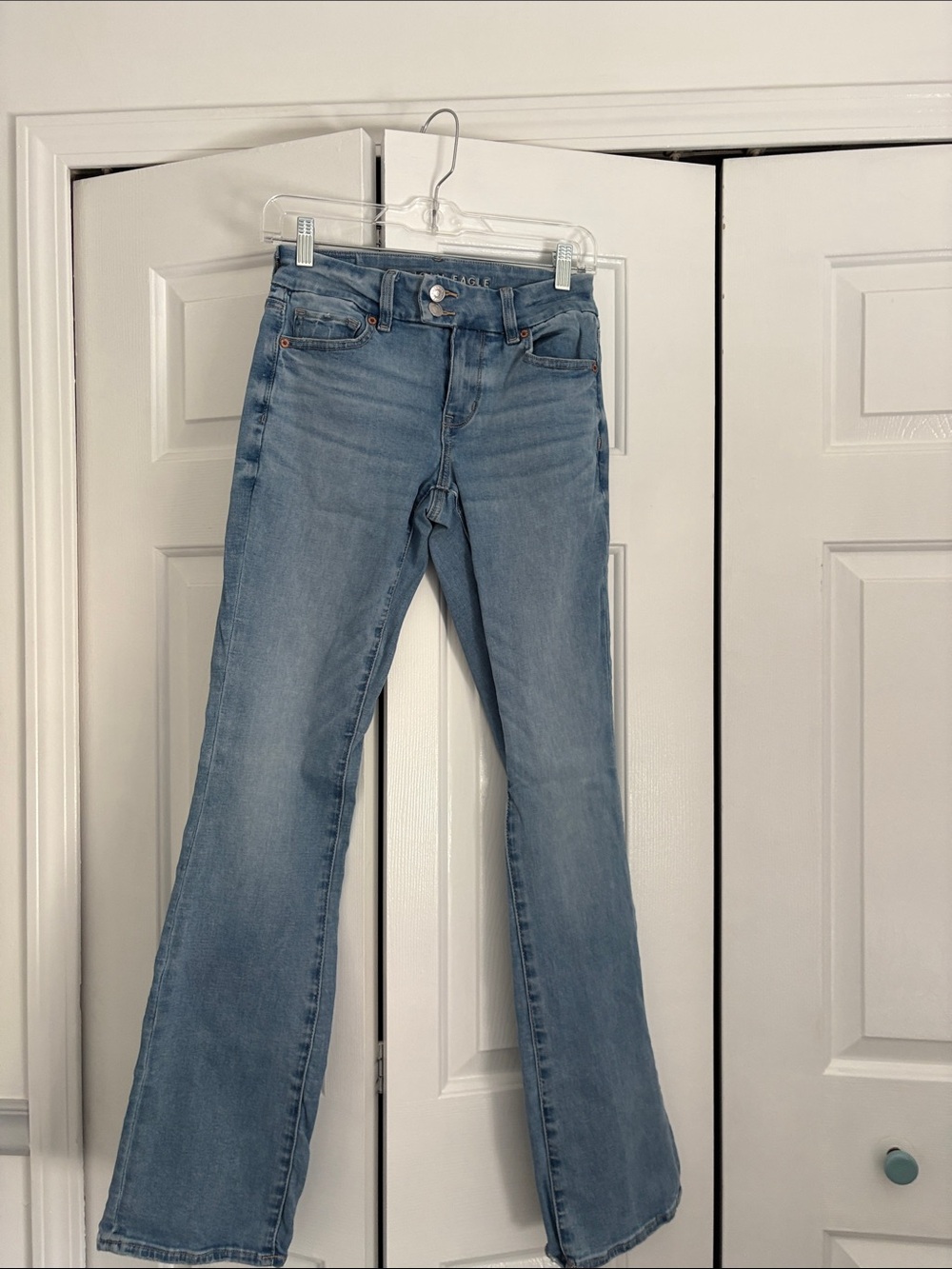 American Eagle Outfitters Light Blue Flare Jeans